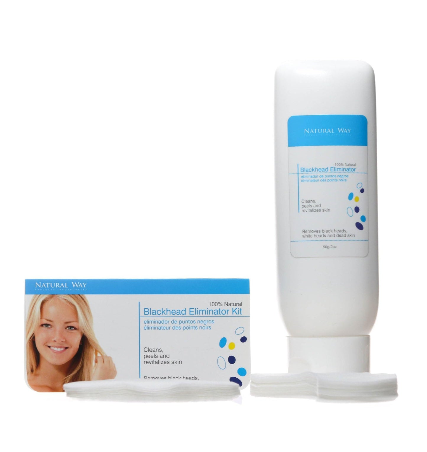 Natural Way Products: Blackhead Eliminator Deep Cleanser - 4oz/100g Kit