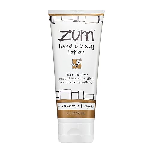Indigo Wild Zum Hand & Body Lotion - Natural Hand Lotion for Dry Hands - Body Lotion for Women & Men - Body Moisturizers Include Shea Butter, Jojoba