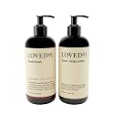 Loved01 Hand Wash & Lotion Set, John Legend Skincare, Oprah's Favorite Things, Floral Scent, Moisturizing Vitamin E, Vegan & Cruelty-Free (15 Oz