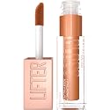 Maybelline Lifter Gloss, Hydrating Lip Gloss with Hyaluronic Acid, High Shine for Plumper Looking Lips, Gold, Warm Neutral, 0.18 Ounce