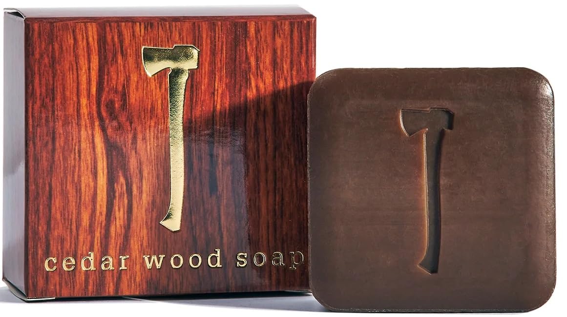Kalastyle Wood Aromatics Collection Soap Trio | BALSAM and PINE, PALO SANTO, CEDAR WOOD Soaps | Exfolating | Refreshing | Vegan | Cruelty-Free | 3 x
