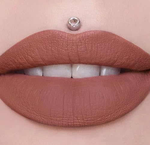 Jeffree Star Cosmetics Velour Liquid Lipstick in Leo Honey Brown with a Matte Finish