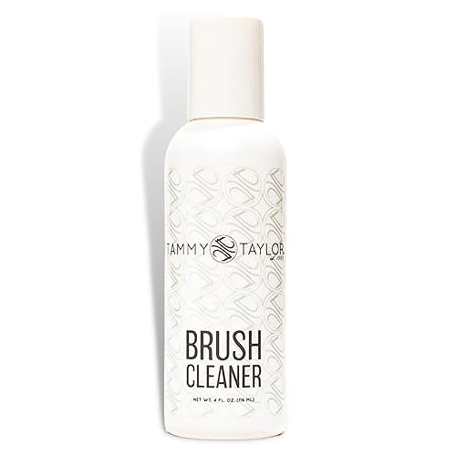 Tammy Taylor Acrylic Nail Brush Cleaner Liquid, Removes Solid Gel Nail Polish, Acrylic Dip Powder, All-in-One Poly Gel Slip Solution + Kolinsky Sable