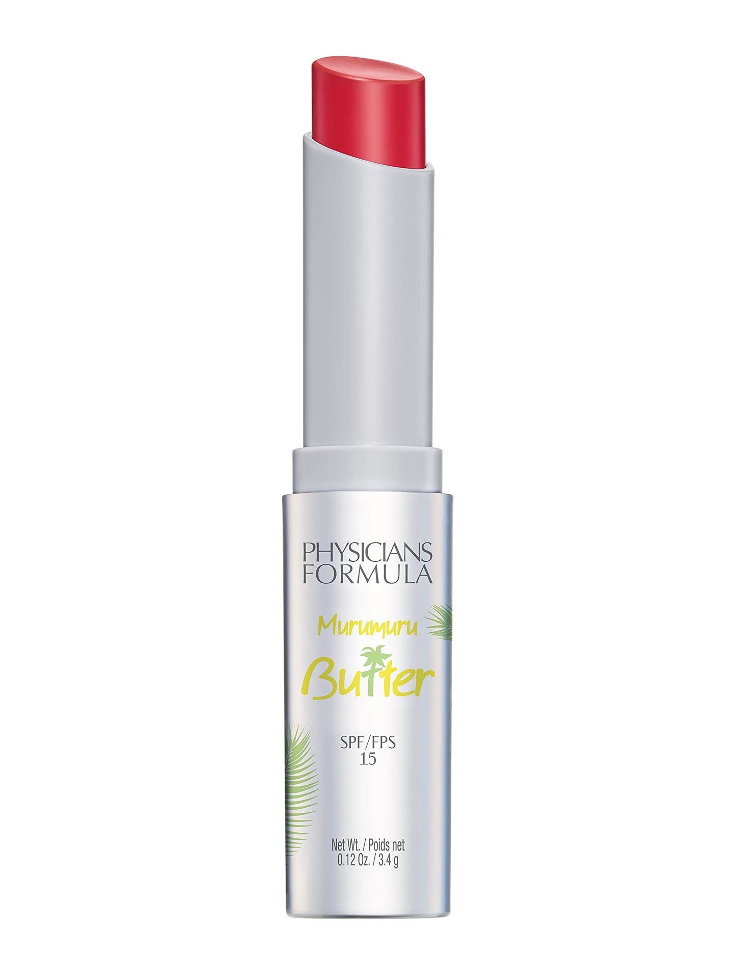 Physicians Formula Murumuru Butter Lip Cream, Samba Red, 1 Tube