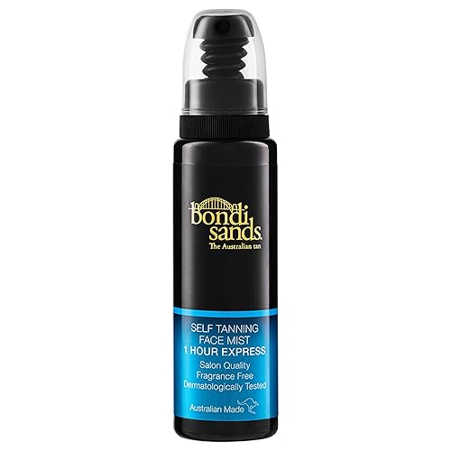 Bondi Sands 1 Hour Express Self Tanning Face Mist | Lightweight Dual Action Formula, Dermatologically tested, Suitable for Sensitive Skin | 2.36 Fl Oz