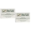 Tea Tree Therapy Vegetable Base Bar Soap, Eucalyptus, 2 count