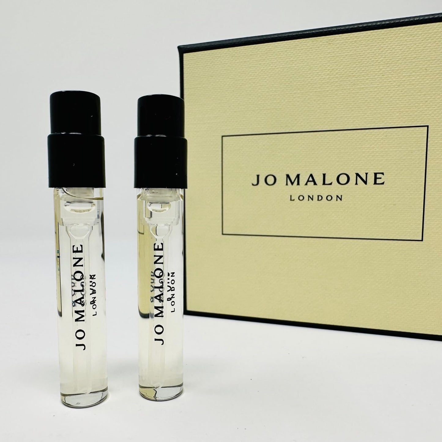 Jo Malone 2 London Velvet Rose & Oud Cologne INTENSE Sample vial 0.05oz/ 1.5ml each