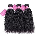 ISEE Hair 9A Grade Mongolian Kinky Curly Hair Extension Virgin Human Hair Weaving 3 Bundles Kinky Curly Virgin Hair 100% Human Hair Weaves Extension