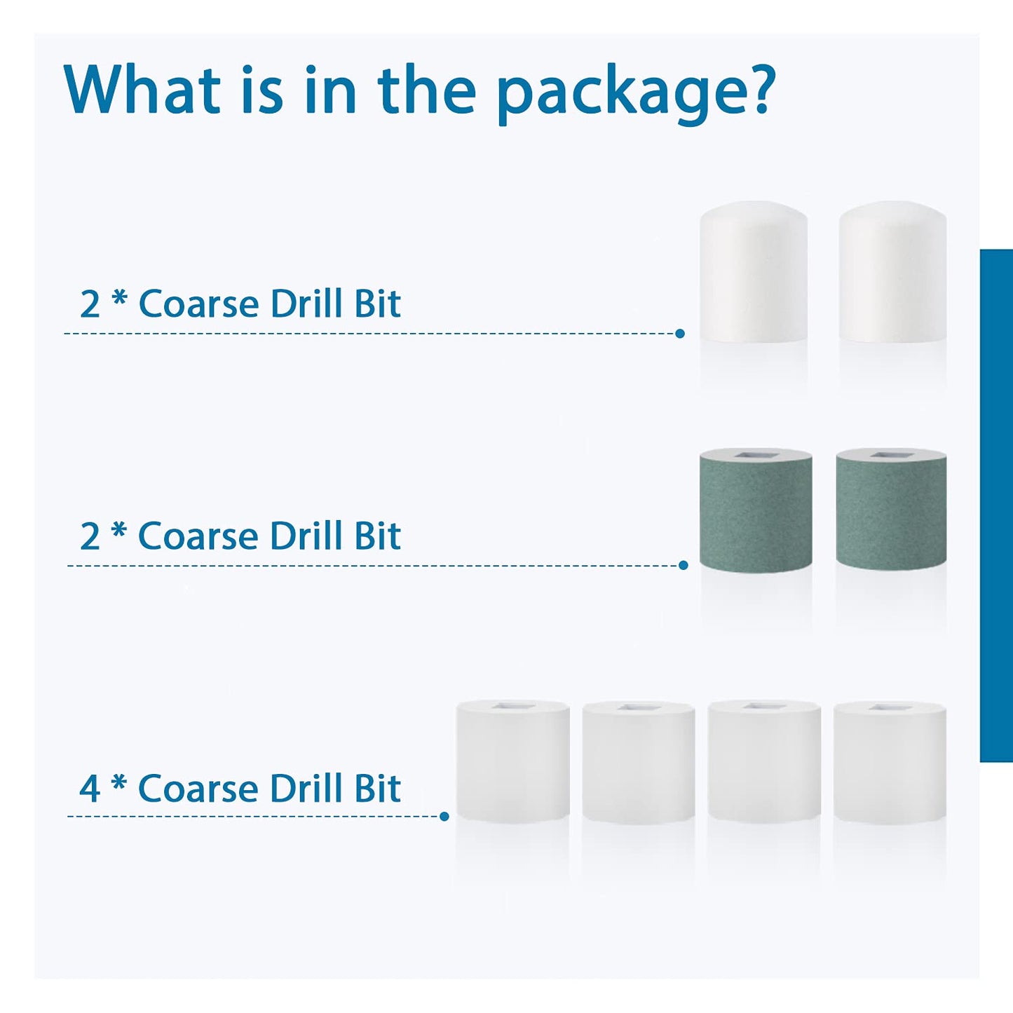 Replacement Rollers for DenniesCare Electric Nail Buffer, Filing, Buffing and Shining