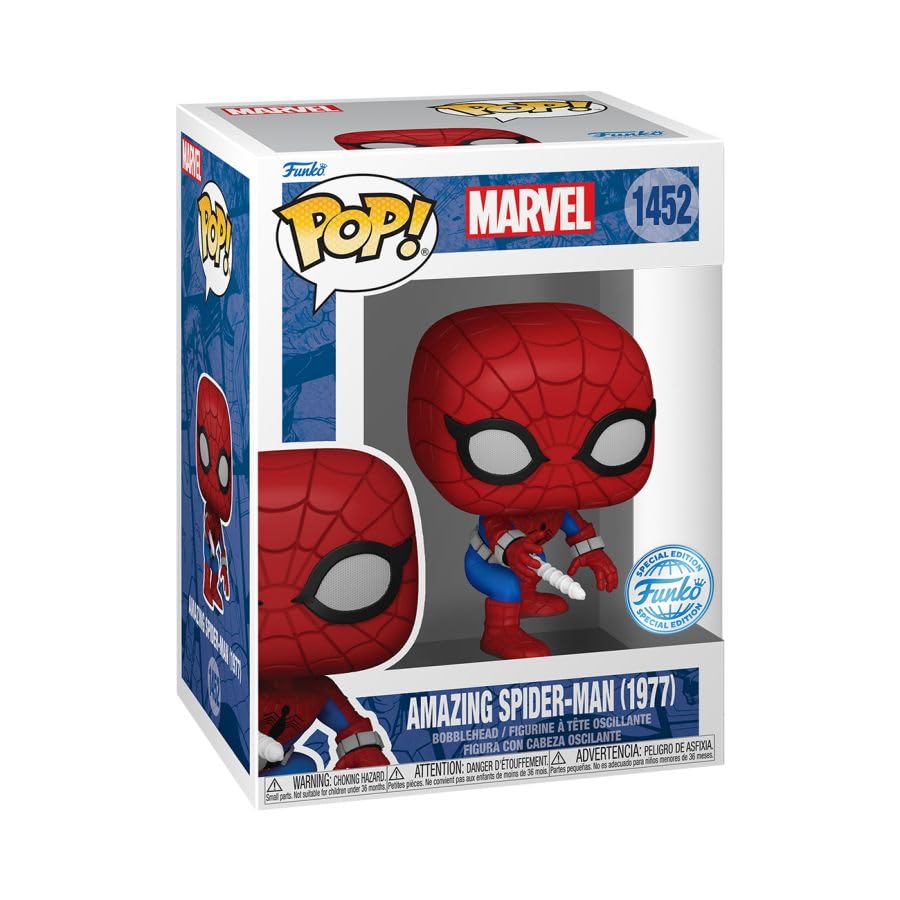 Funko Pop Marvel: Amazing Spider-Man 1977 - Spider-Man Homemade Costume Exclusive