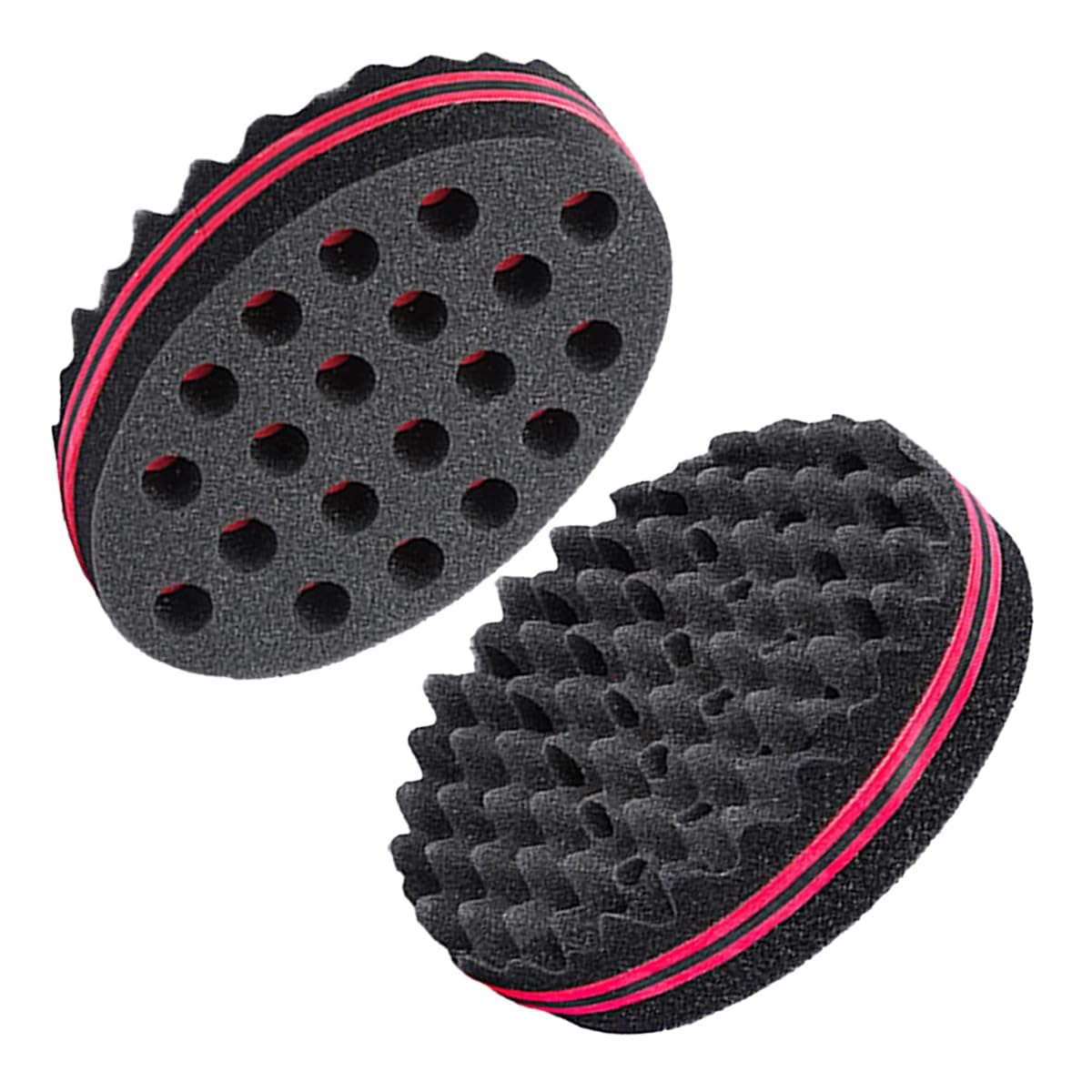 Magic Twist Sponge for Dreadlocks, Afro Coils, and Curls - Two Sides with Big and Small Holes, Foam Wave Brush for Men, Women, Boys, and Girls Beauty and Personal Care Supaze Default Title