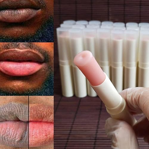 2PCS Natural Plant Lip Balm for Dark Lips,Exfoliating Lip Scrub, Moisturizing Lip Hyaluronic Acid Exfoliating Dead Skin, Lip Balm for Smokers, Restore