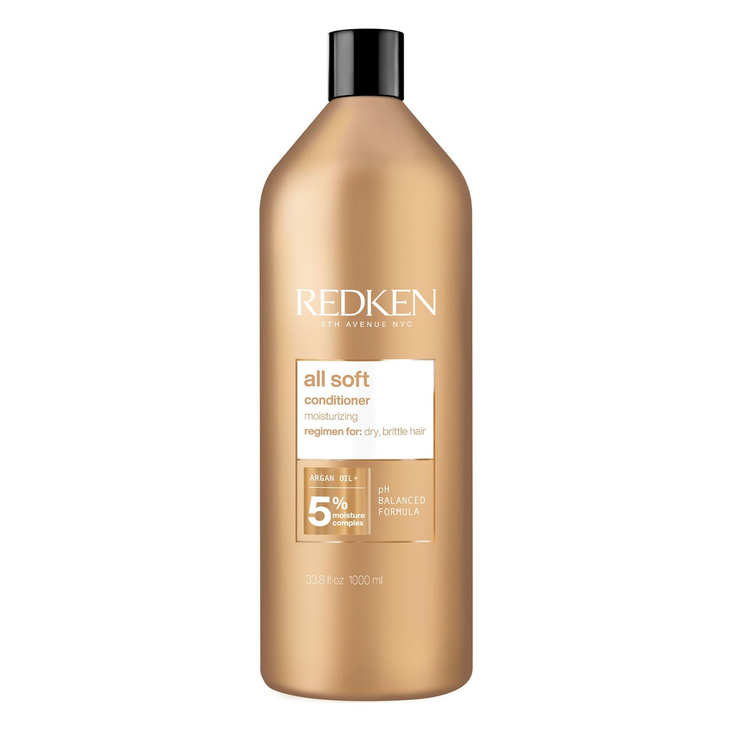 Redken All Soft Conditioner | Moisturizes and Deeply Hydrates| Softens, Smooths, and Adds Shine| Nourishing Conditioner for Dry Hair | Safe