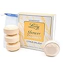Shower Bombs Aromatherapy in Your Shower, American Made by Luxiny, Shower Steamer Tablets Melt to Release a Fragrant Vapor for Natural Stress Relief…