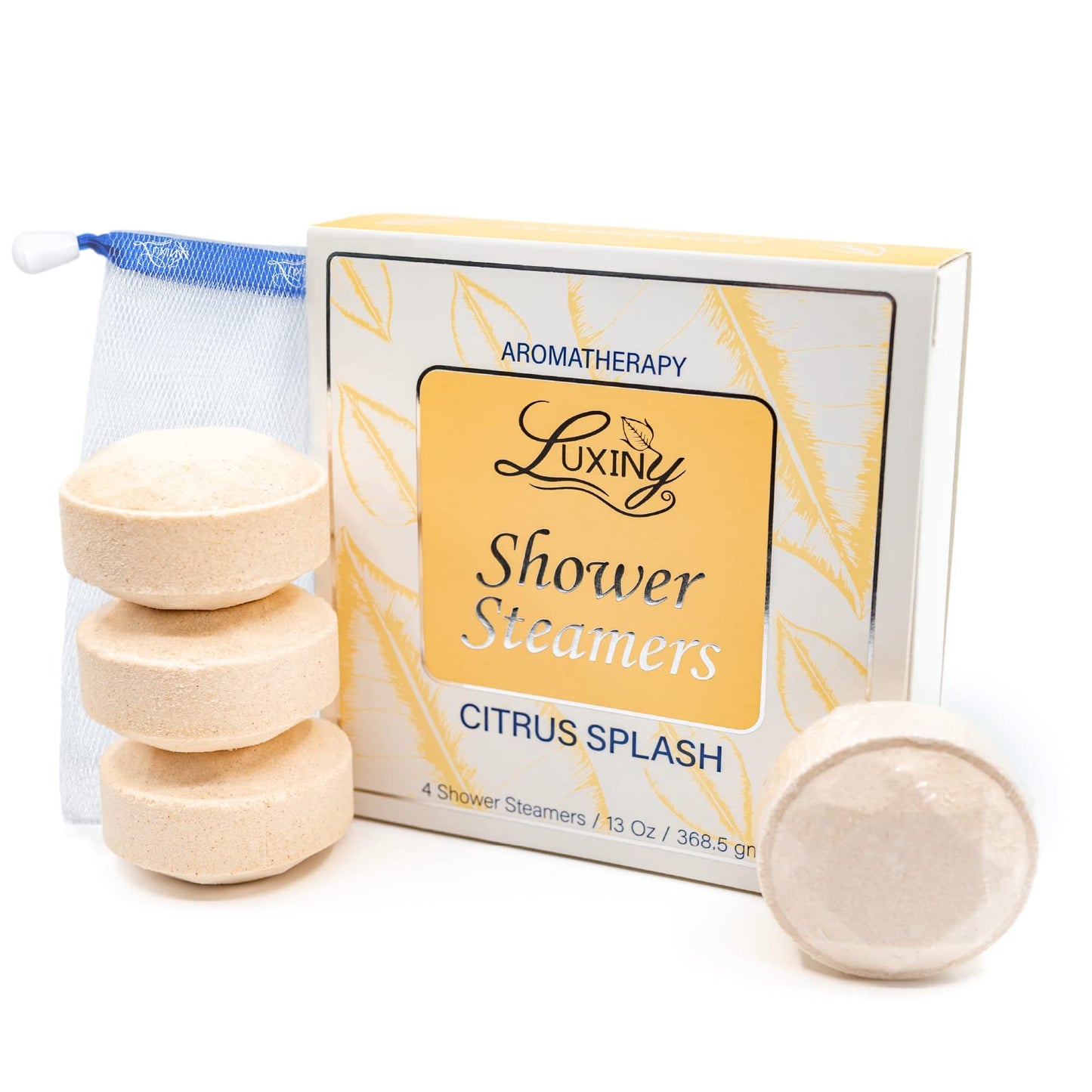 Shower Bombs Aromatherapy in Your Shower, American Made by Luxiny, Shower Steamer Tablets Melt to Release a Fragrant Vapor for Natural Stress Relief…