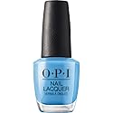 OPI Nail Lacquer No Room for the Blues | Opaque Bright Blue Crème Chip Resistant Nail Polish | Fast Drying, Streak Free