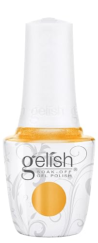 Gelish High Shine TPO-Free Soak-Off Gel Polish - Golden Hour Glow, 15mL Beauty & Personal Care Gelish
