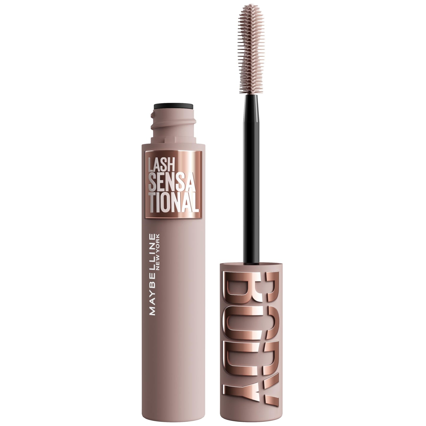 Maybelline Lash Sensational Body Washable Mascara, Volume and Length Formula for 24HR Lash Lift, Smudge and Clump-Resistant, Blackest Black Beauty and Personal Care MAYBELLINE Default Title