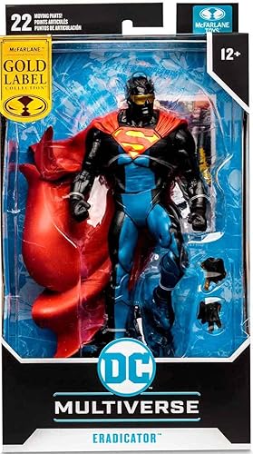 McFarlane Toys -DC Multiverse 7IN - ERADICATOR (Shock Wave)(Gold Label), (TM17003)