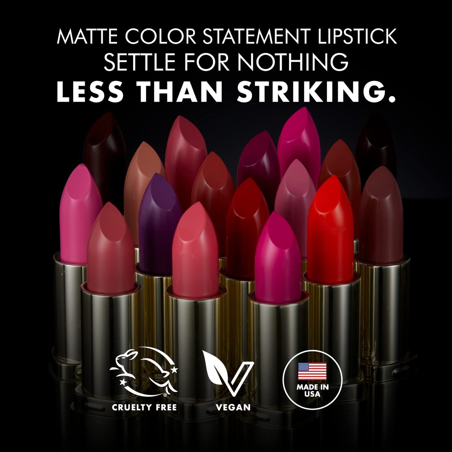 Milani Color Statement Lipstick -Pink Frost, Cruelty-Free Nourishing Lip Stick in Vibrant Shades, Pink Lipstick, 0.14 Ounce