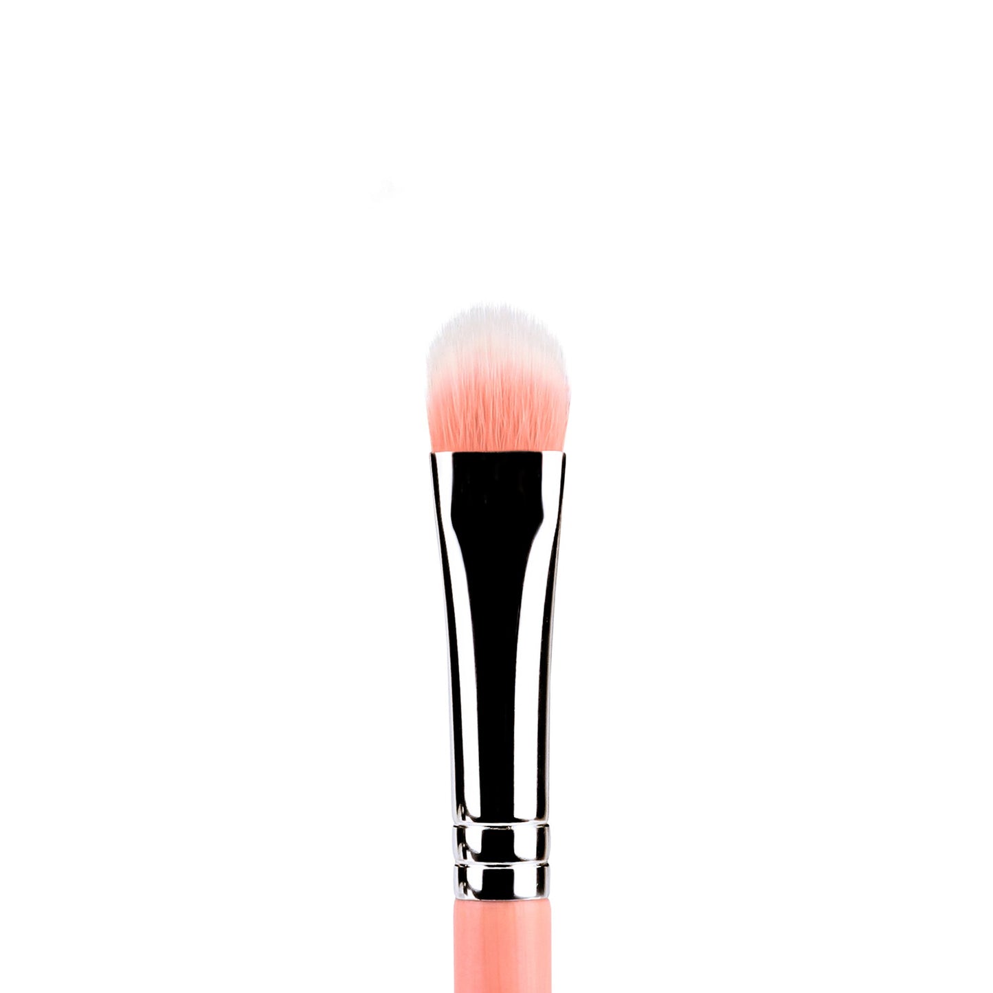 Bdellium Tools Professional Makeup Brush - Pink Bambu Series 775 Duet Fiber Shader - With Soft Synthetic Fibers, For Shading Eyeshadow (Pink, 1pc)