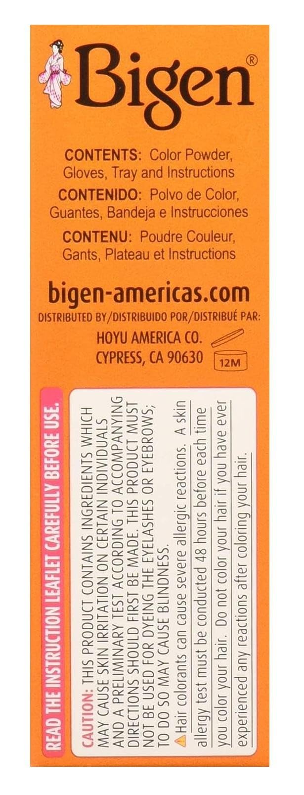 Bigen Powder Hair Color #58 Black Brown 0.21oz (2 Pack)