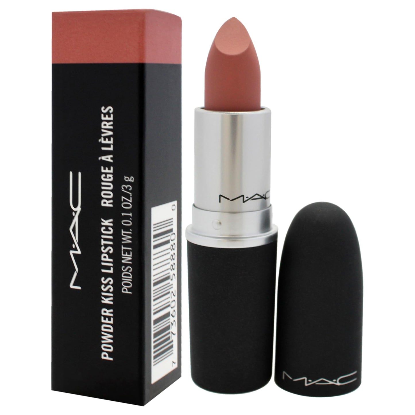 MAC Powder Kiss Lipstick - Ted for Women - 0.1 oz Lipstick