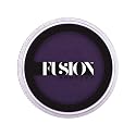 Fusion Body Art Pro Face Paint | Prime Deep Purple (32gm), Professional Quality Water Activated Face and Body Paint Supplies Single Makeup Cake