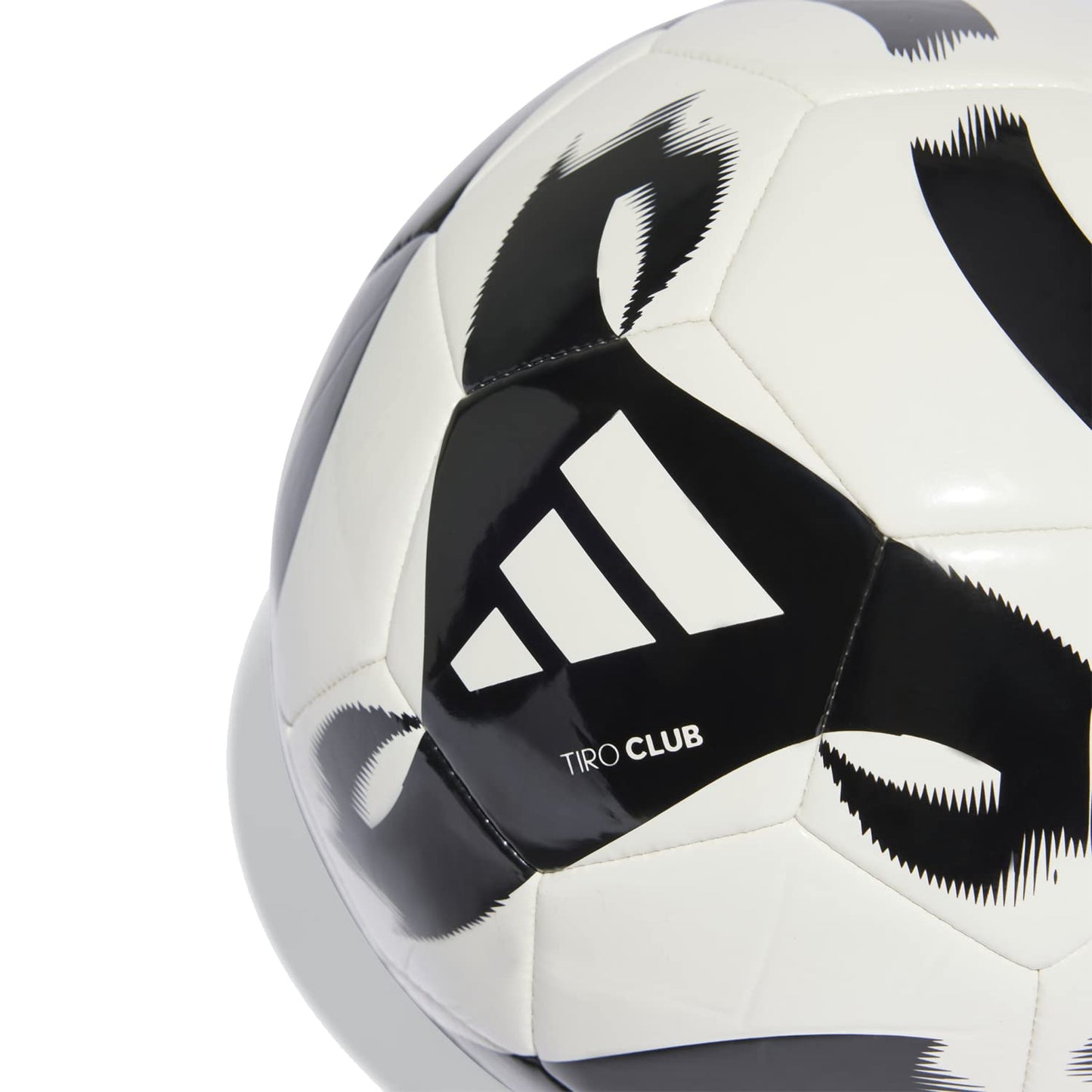 adidas Unisex-Adult Tiro Club Ball, White/Black, 5