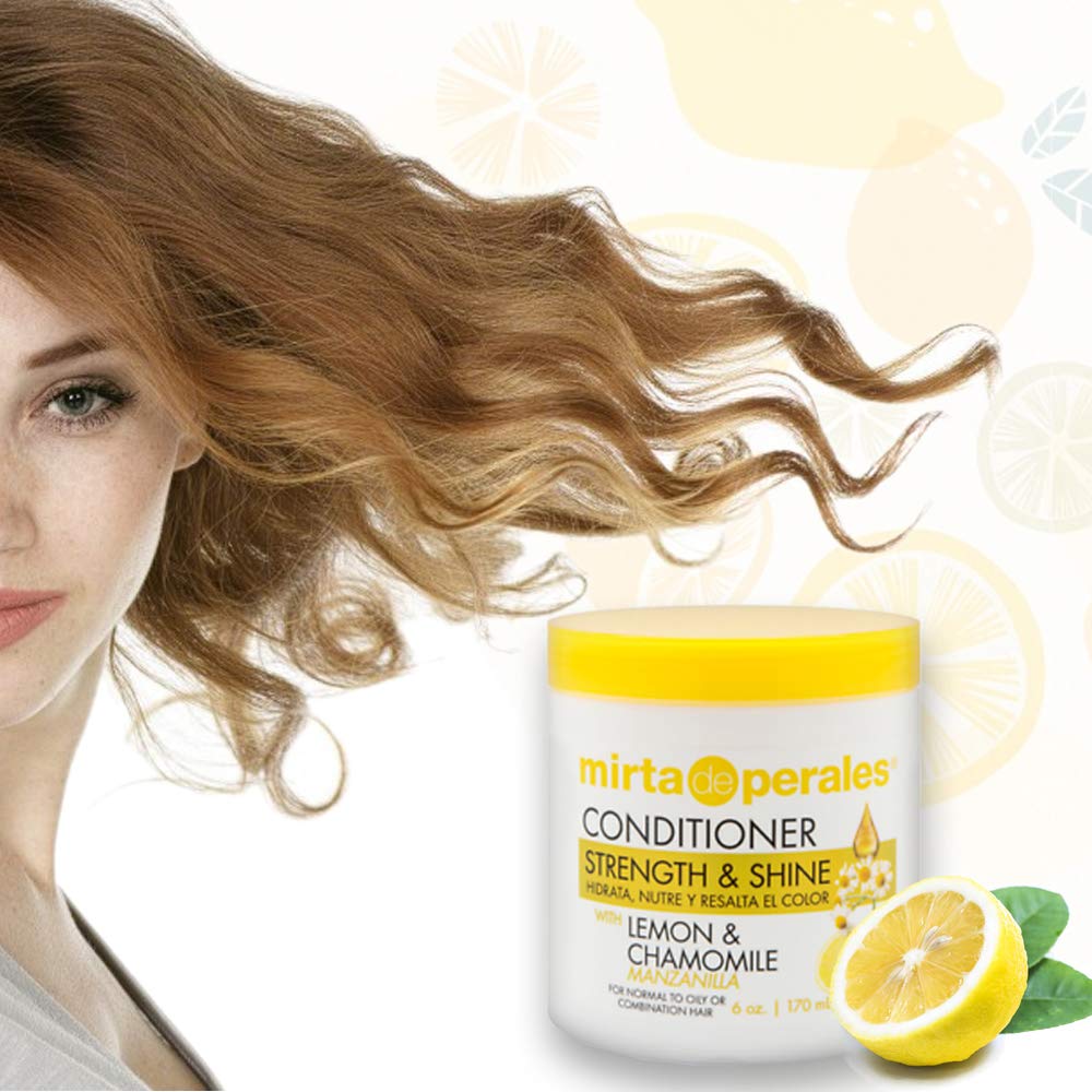 Mirta De Perales Conditioner with Lemon & Chamomile Manzanilla 6 oz.
