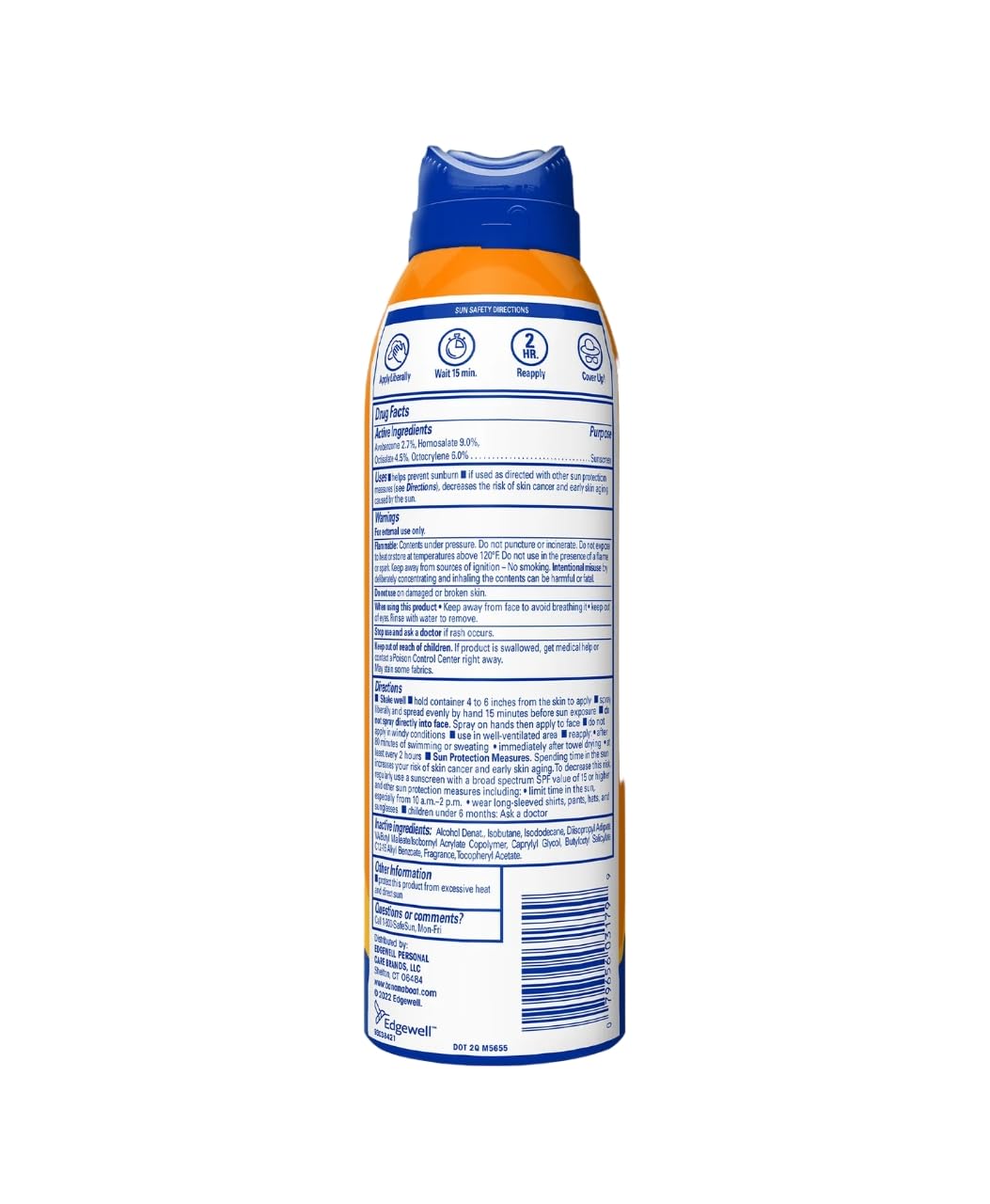 Banana Boat UltraMist Sport Sunscreen, SPF 50 6 oz (Pack of 4)