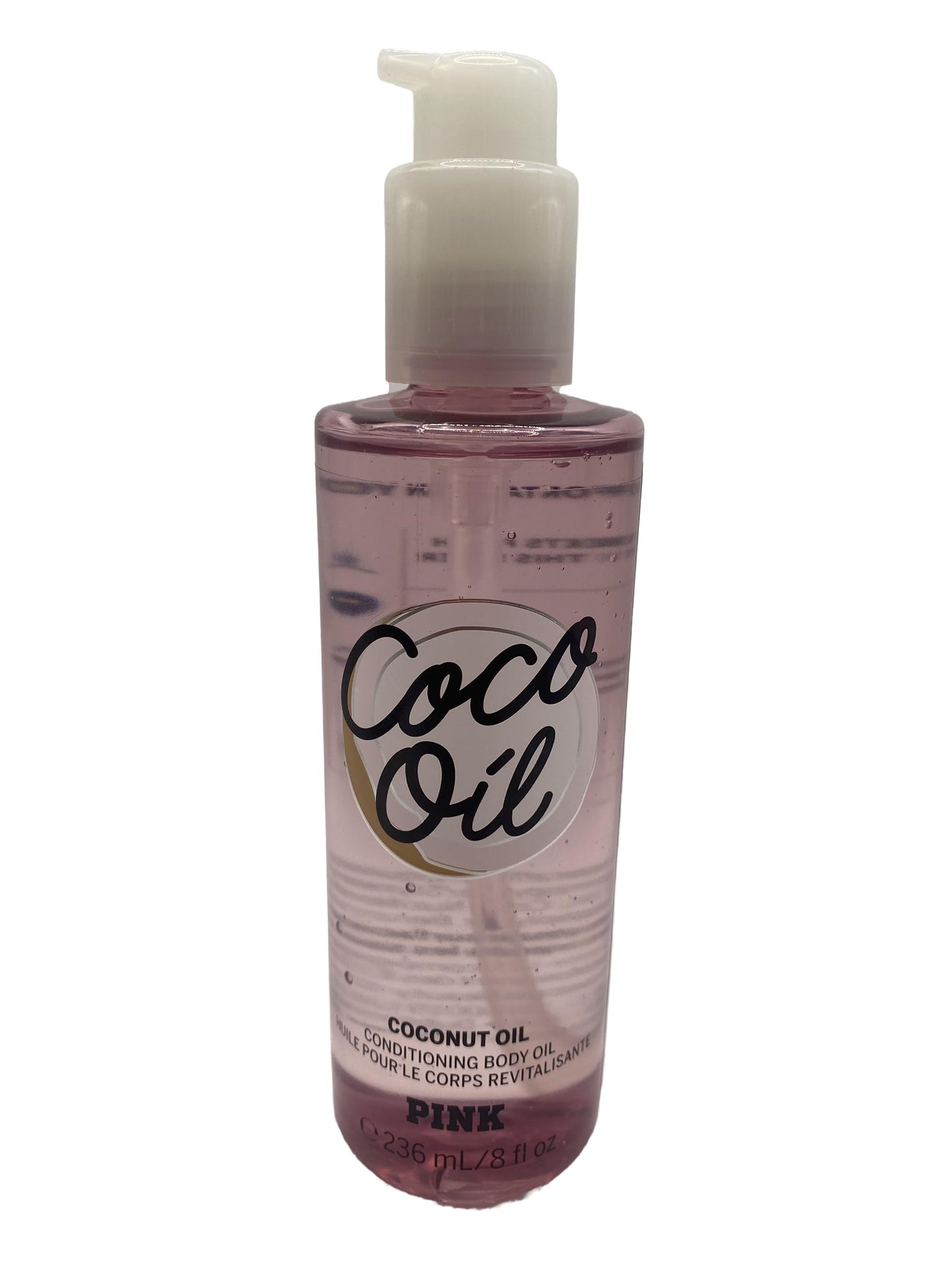 Victoria's Secret Pink Coco Oil Conditioning Body Coconut Oil 8 Fluid Ounce