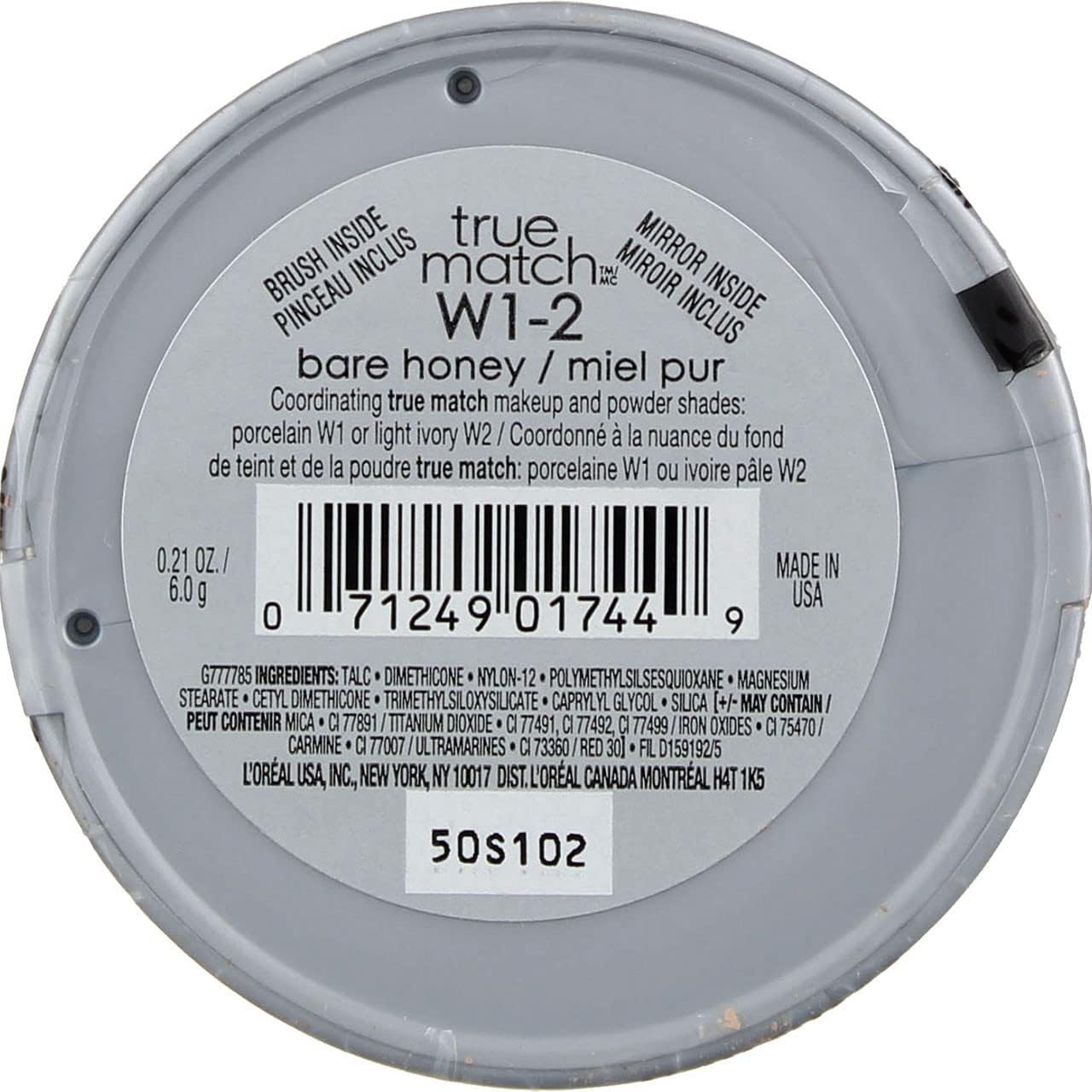 L’Oreal Paris Paris True Match Super Blendable Bare Honey Warm Blush -- 2 per case.
