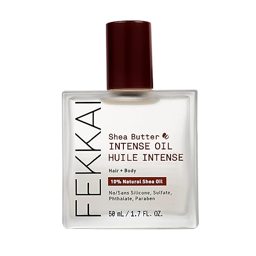 Fekkai Shea Butter Intense Oil - 50 mL - Hydrates, Smoothes & Nourishes Hair + Body - Salon Grade, EWG Compliant, Vegan & Cruelty Free