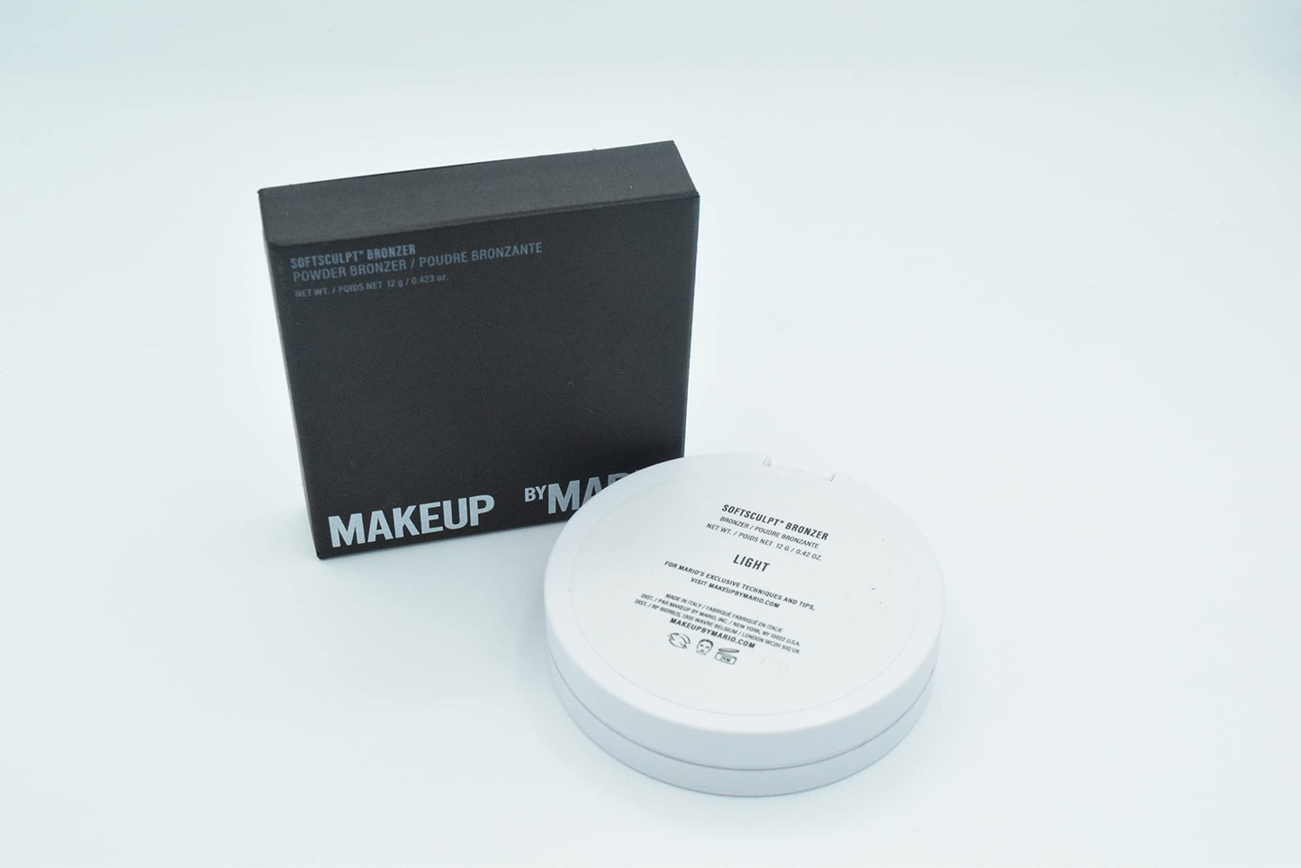 Makeup by Mario SoftSculpt Bronzer - Light - Soft Matte Finish for Fair to Light Skin Tones (Neutral with a Balance of Warm and Cool), Pack of 1