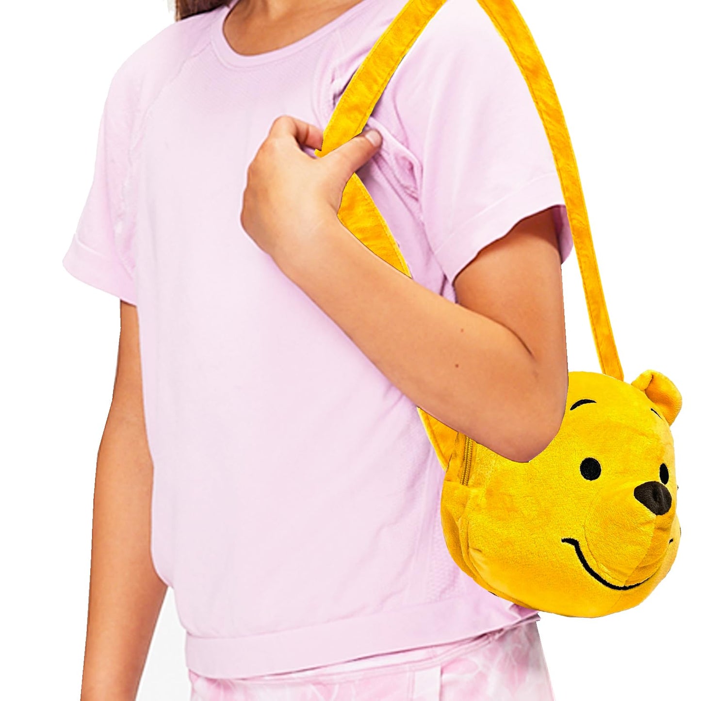 Winnie the Pooh Plush Purse for Girls Set - Bundle with Winnie the Pooh Plushie with Strap Plus Stickers, Activity Book, More | Winnie the Pooh…
