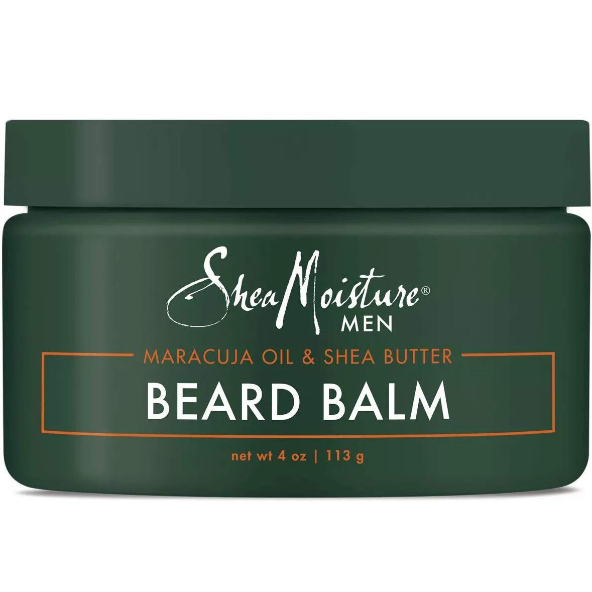 SHEA MOISTURE Mens Beard Balm, All Natural ingredients, Made With Maracuja Infused Shea Butter, Shape-Smooth & Define, 4 Ounce (M-BB-2949)