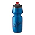 Polar Bottle - Breakaway - 24oz Wave, Deep Blue & Charcoal - Insulated Water Bottle for Cycling & Sports, Keeps Water Cooler Longer, Fits Most Bike