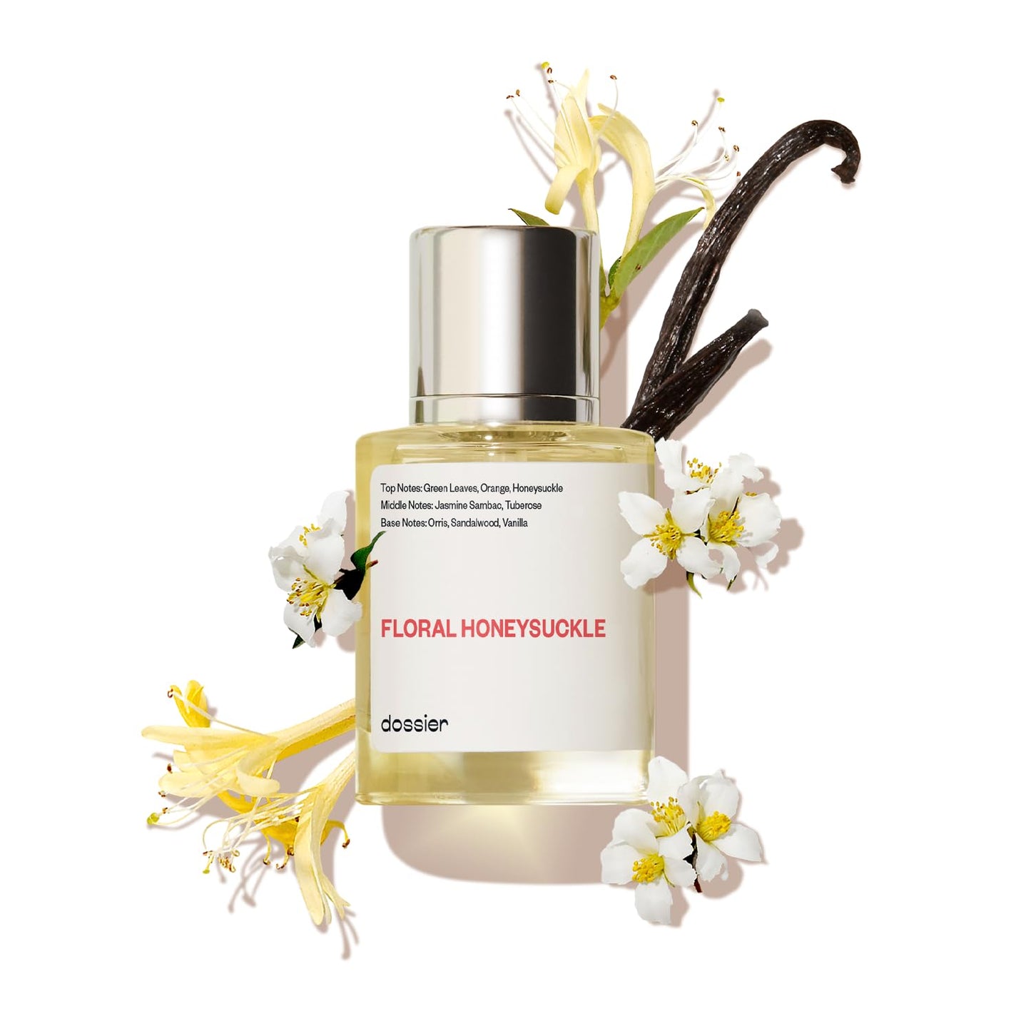 Dossier - Floral Honeysuckle - Eau de Parfum - Inspired by G.Bloom - Perfume Luxury - Pure Infused - Paraben-Free - Vegan - For Women - Fragrance 1.7
