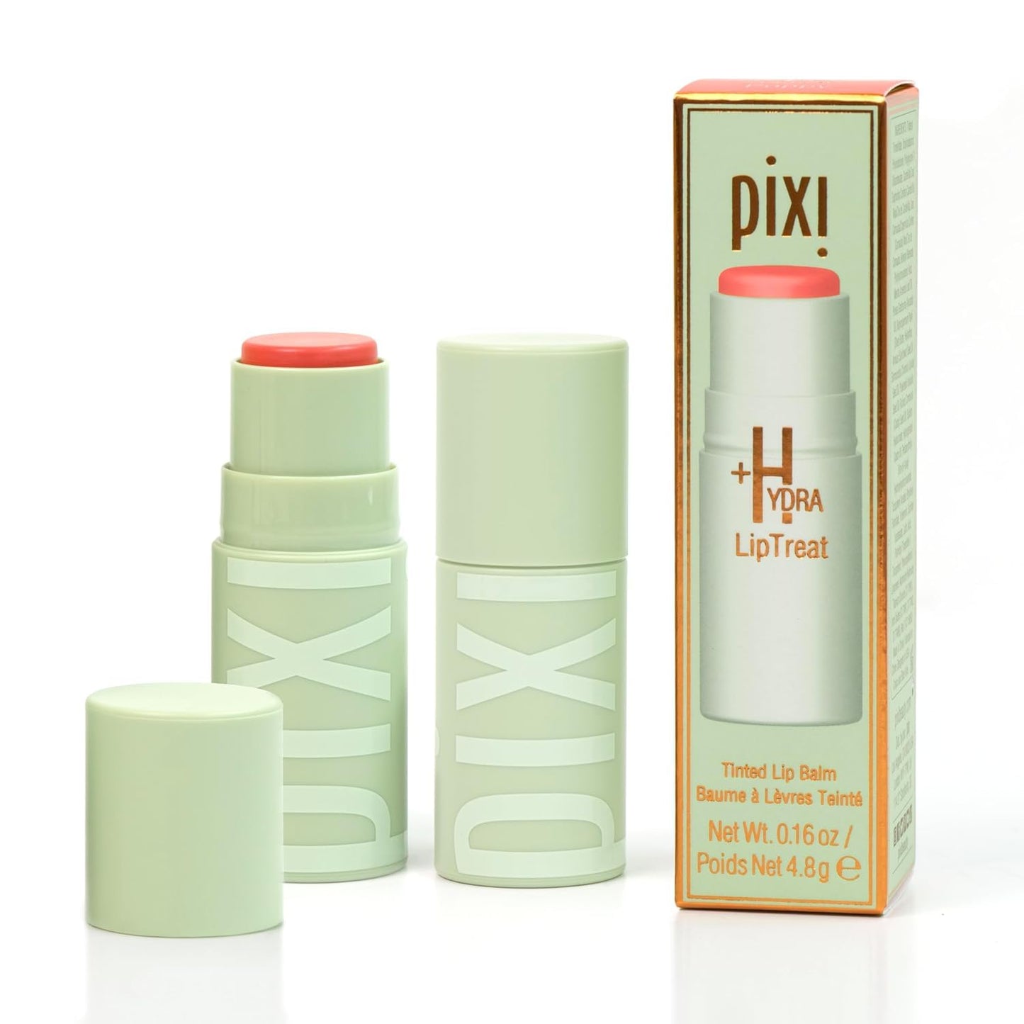 Pixi Beauty +Hydra LipTreat - Tinted Hydrating Lip Balms - In Shade Poppy - 0.16 oz / 4.8 g Beauty and Personal Care Pixi