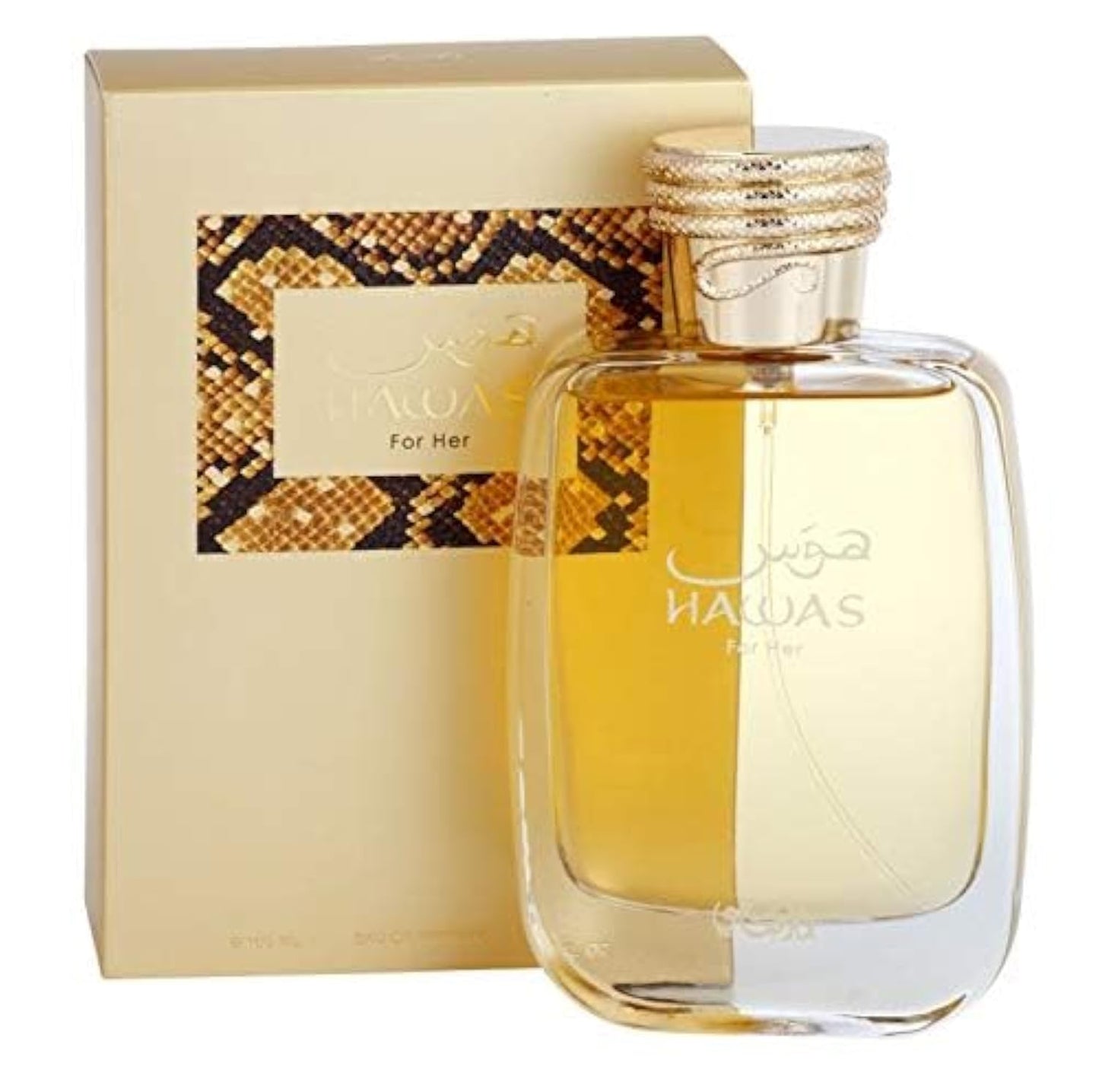 RASASI Hawas For Her - Eau de Parfum 100ML (3.4 OZ) - Premium Arabian Perfume For Women, A Signature Women Perfume Long-Lasting Fragrance For All Day