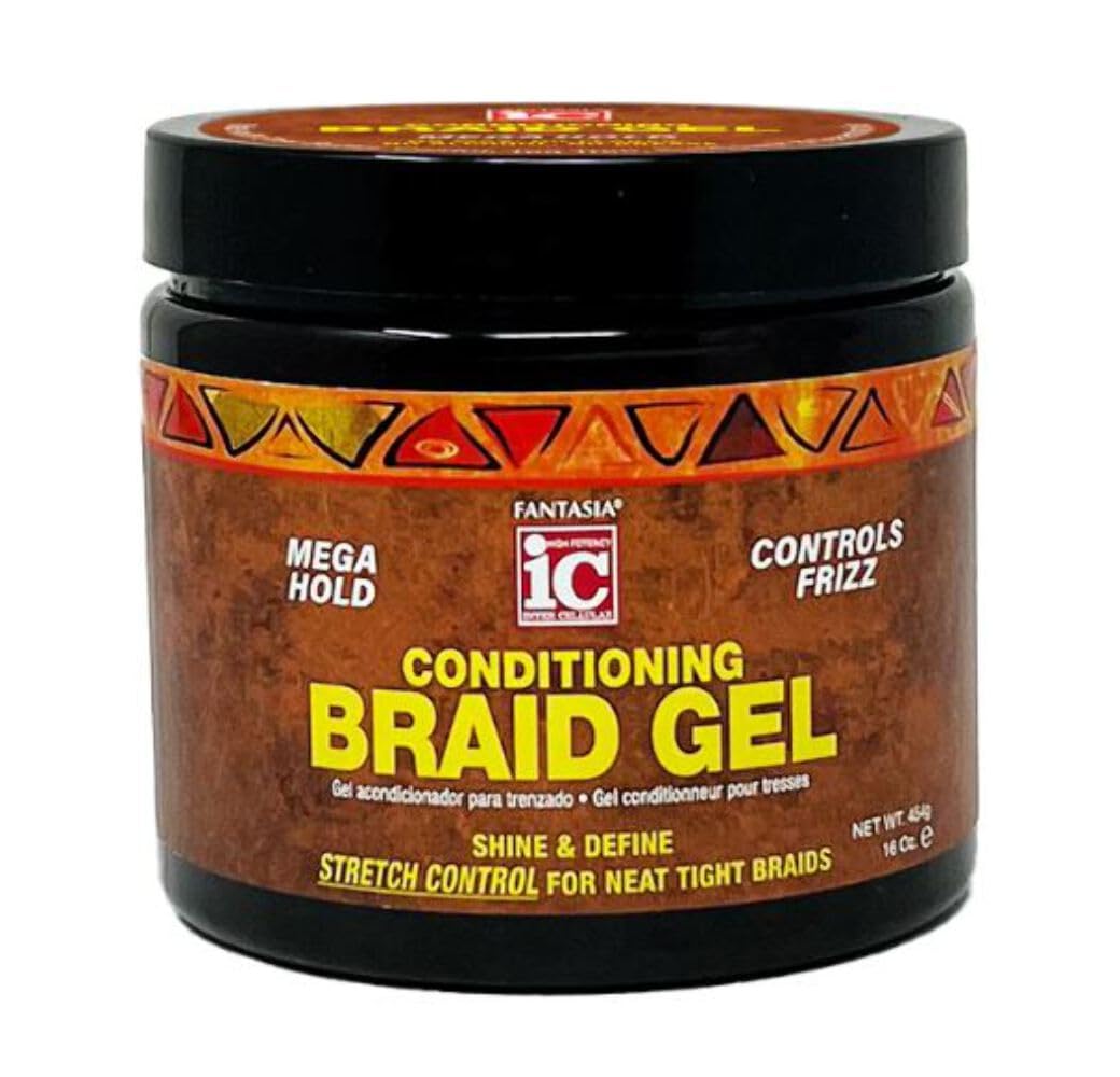 Fantasia IC Conditioning Braid Gel 16 Oz (Pack of 1)