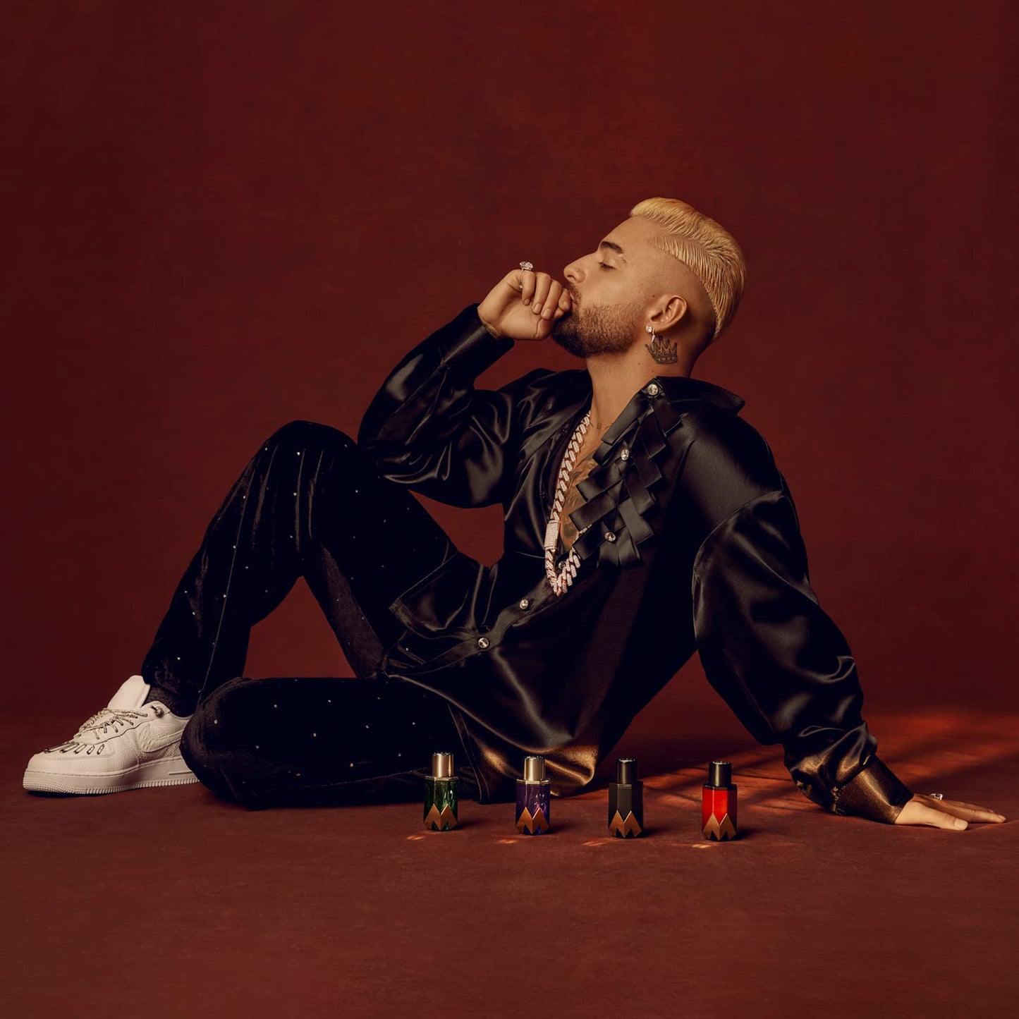 ROYALTY BY MALUMA Garnet from - Perfume for Men - Energetic and Daring Scent - Opens with Notes of Lavender and Pink Pepper - Perfect for Date Night
