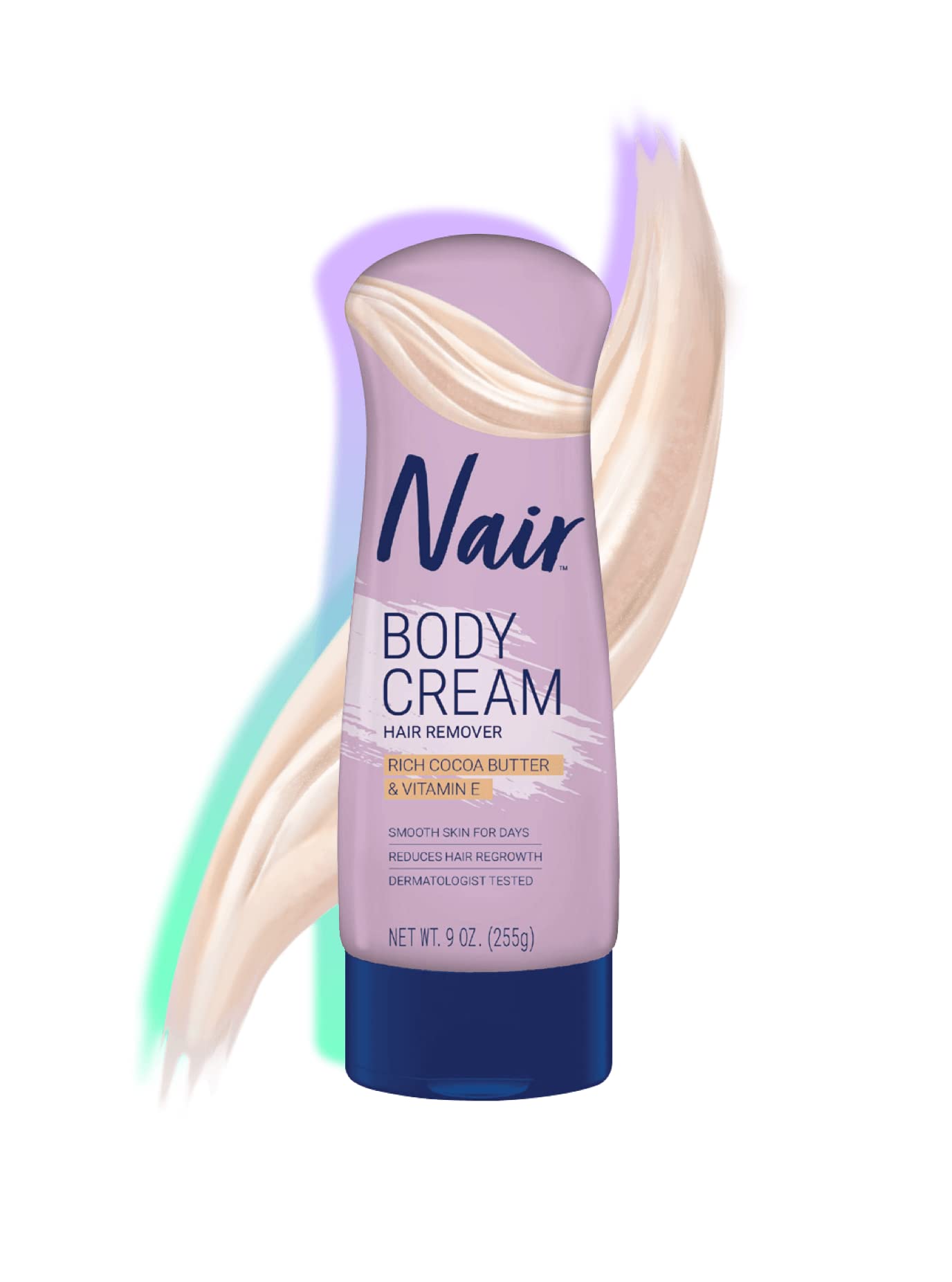 Nair Hair Remover Lotion Cocoa Butter & Vitamin-E 9 Ounce (266ml) (6 Pack)