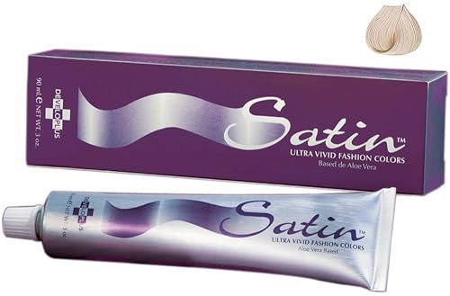 Satin Hair Color Ash Series | Very Light Ash Blonde 9A | Permanent Hair Dye | 3 Oz