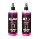 Nicole & Alyssa Braid Spray 9.5oz - for BOHO, Box & Knotless Braids, Crochet Hair Styles, Twists, Locs & Cornrows - Refreshing Moisturizing Braid