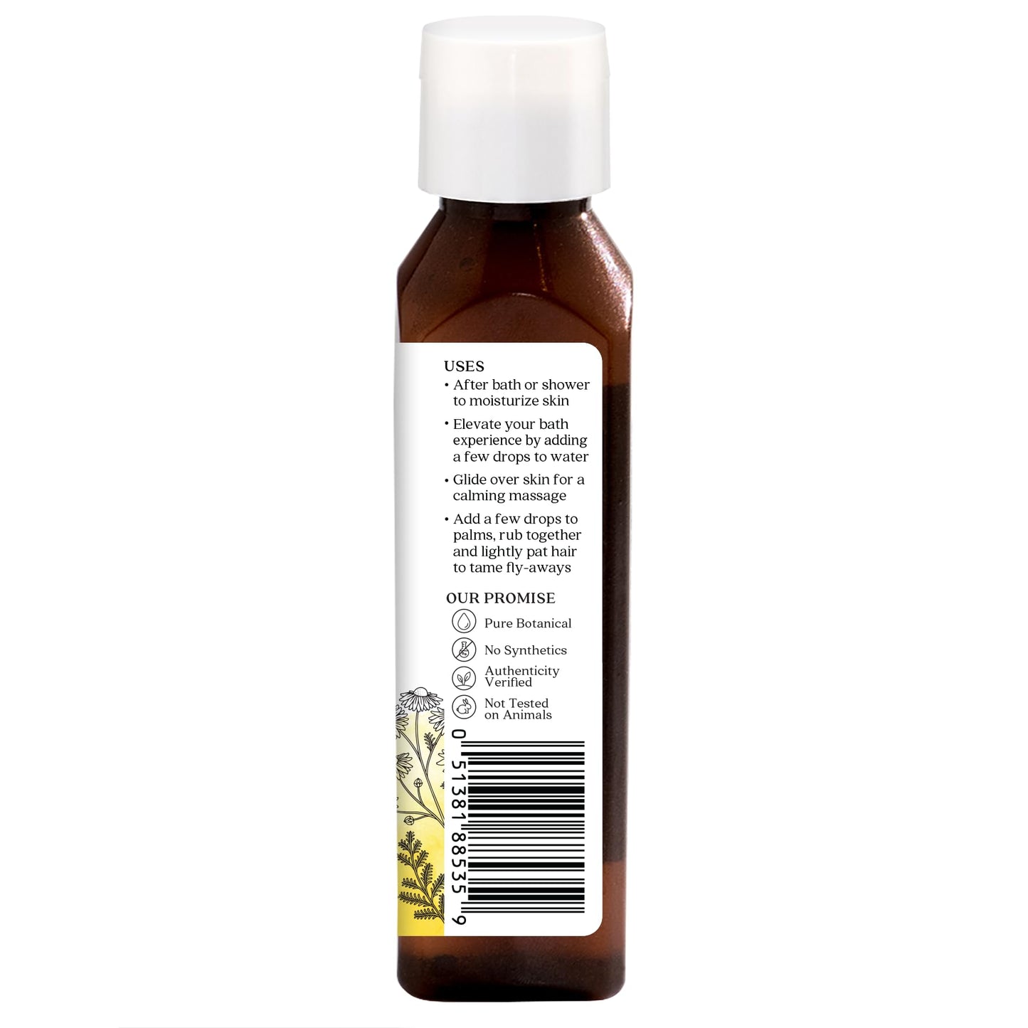 Aura Cacia Body Oil, Tranquil Chamomile, 4 Fluid Ounce