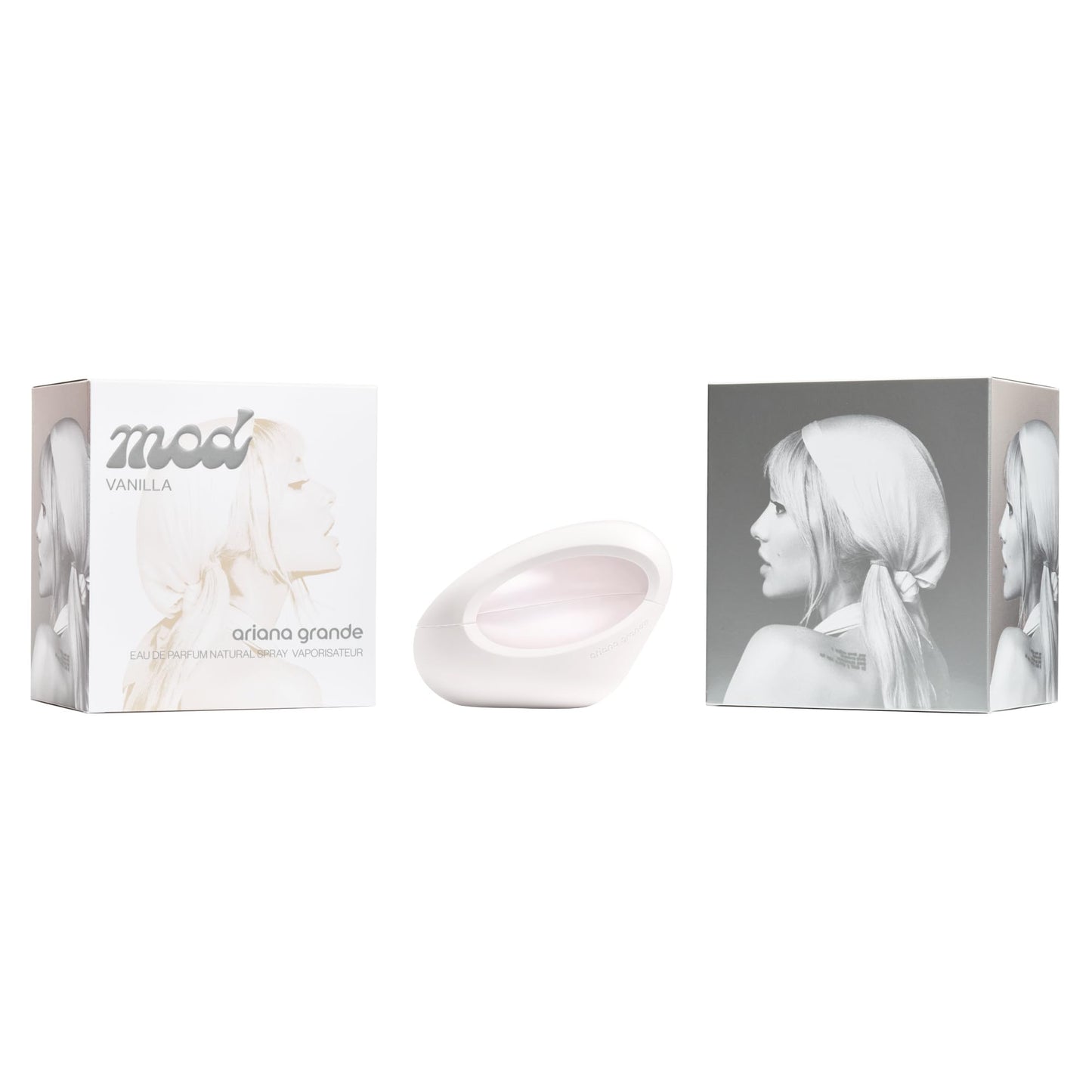 Ariana Grande MOD Vanilla Eau De Parfum - Gourmand Musk Fragrance for Women - Women's Perfume with Notes of Vanilla, Cocoa Butter, Plum & Jasmine