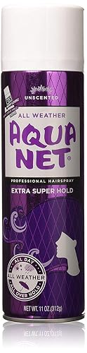 PACK OF 18 - Aqua Net All Weather Professional Hairspray, Extra Super Hold, Unscented, 11 oz