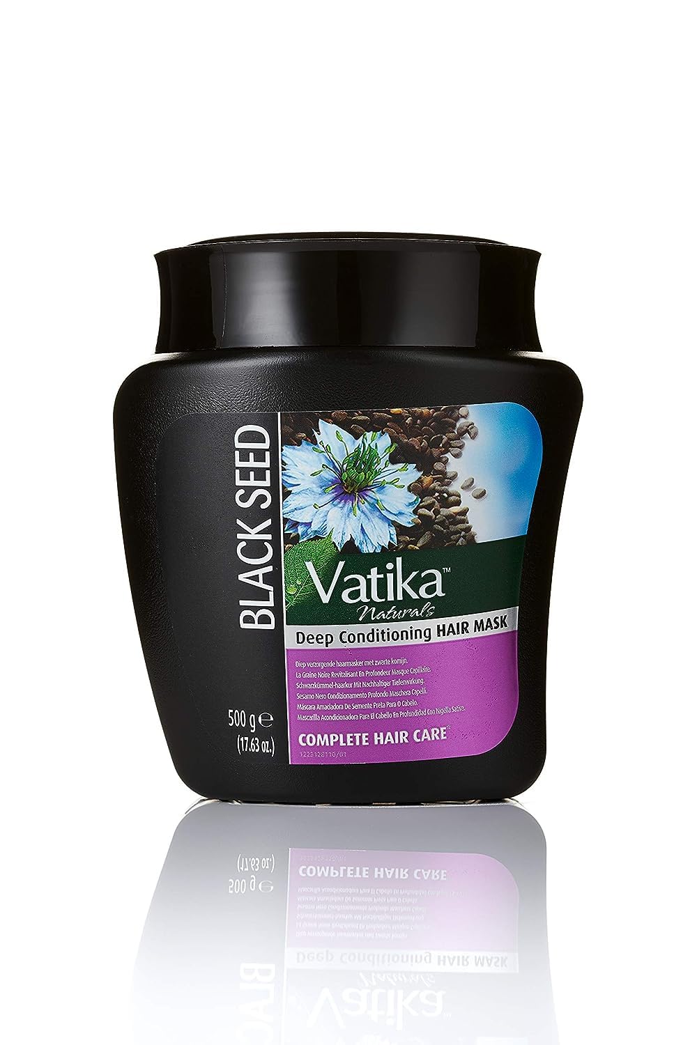 Vatika Naturals Hot Oil Hair Mask - Black Seed & Multivitamin Hair for Dry, Damaged, Nourishing & Strengthening, Deep Conditioning for Soft, Smooth